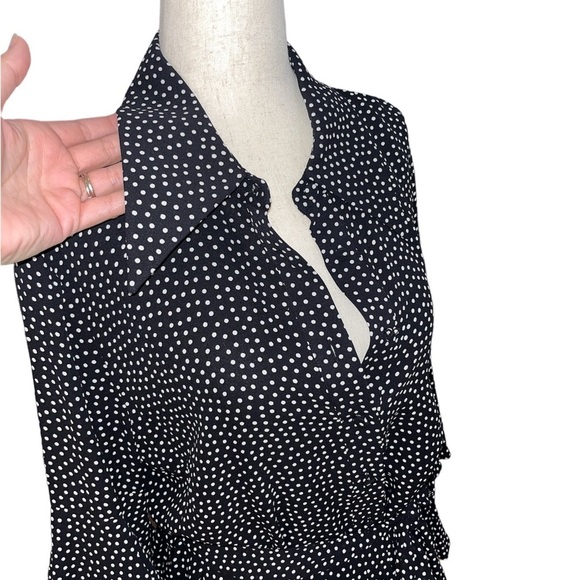 Michael Kors Collection Polka Dot Silk Dress - Picture 6 of 8